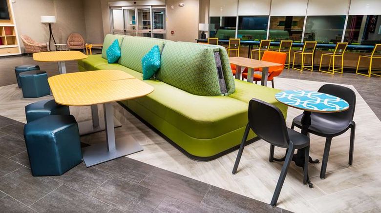 <b>Home2 Suites San Antonio at the Rim Lobby</b>. Images powered by <a href="https://iceportal.shijigroup.com/" title="IcePortal" target="_blank">IcePortal</a>.