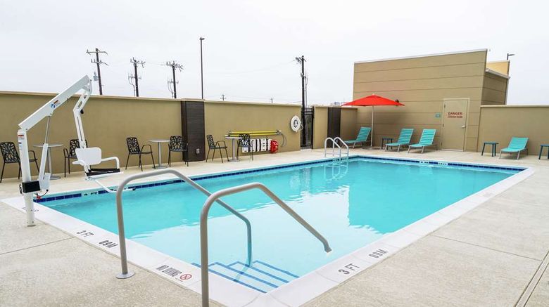 <b>Home2 Suites San Antonio at the Rim Pool</b>. Images powered by <a href="https://iceportal.shijigroup.com/" title="IcePortal" target="_blank">IcePortal</a>.