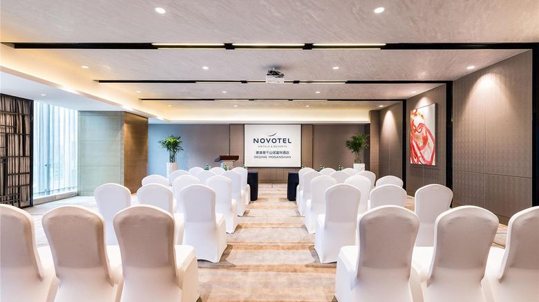 <b>Novotel Deqing Moganshan Hotel Meeting</b>. Images powered by <a href="https://iceportal.shijigroup.com/" title="IcePortal" target="_blank">IcePortal</a>.
