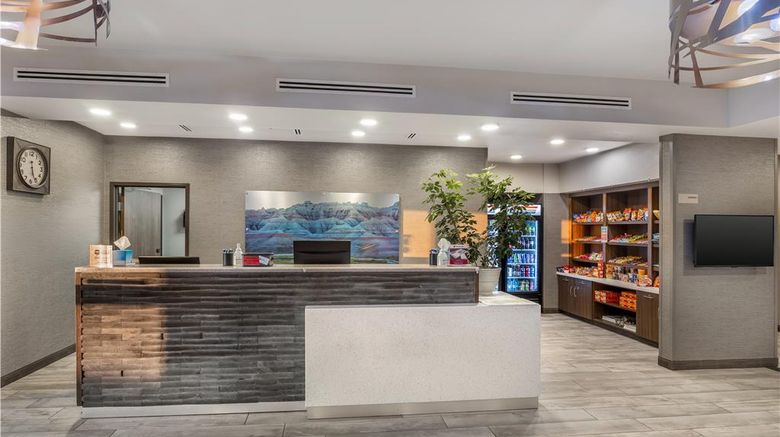 <b>Best Western Plus Rapid City Rushmore Lobby</b>. Images powered by <a href="https://iceportal.shijigroup.com/" title="IcePortal" target="_blank">IcePortal</a>.