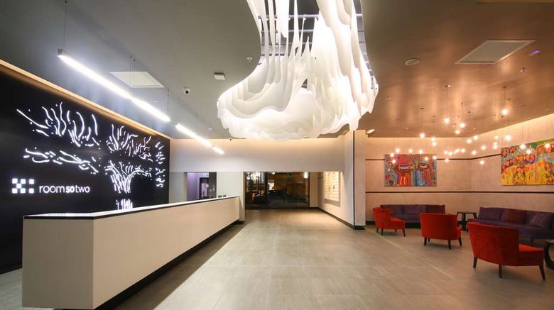 Room50Two Hotel Lobby. Images powered by <a href="https://iceportal.shijigroup.com" target="_blank" rel="noopener">Ice Portal</a>.