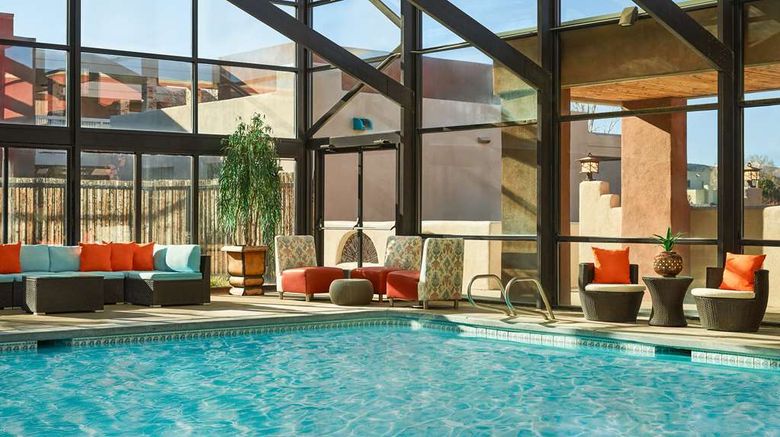 <b>Don Fernando de Taos, a Tapestry Hotel Pool</b>. Images powered by <a href="https://iceportal.shijigroup.com/" title="IcePortal" target="_blank">IcePortal</a>.