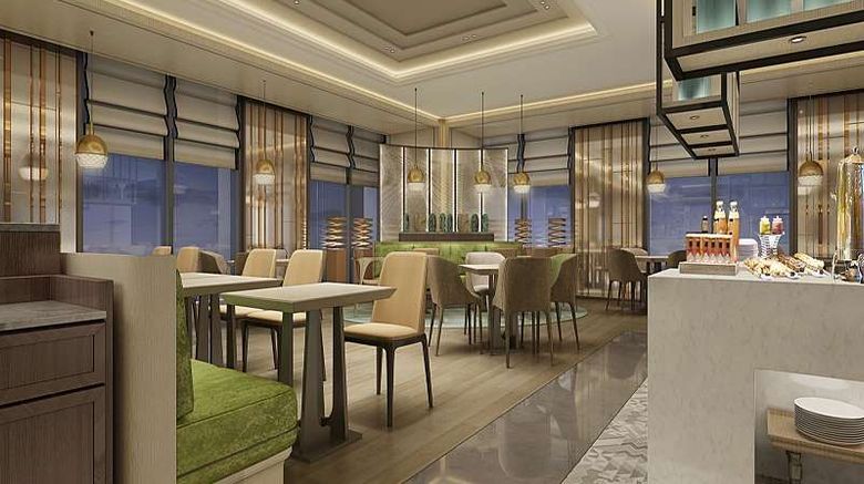 <b>Howard Johnson by Wyndham Zhujiang Hotel Restaurant</b>. Images powered by <a href="https://iceportal.shijigroup.com/" title="IcePortal" target="_blank">IcePortal</a>.
