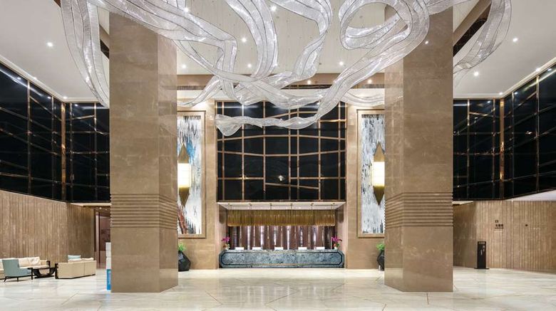 <b>Ramada by Wyndham Wuhan Dongxihu Lobby</b>. Images powered by <a href="https://iceportal.shijigroup.com/" title="IcePortal" target="_blank">IcePortal</a>.