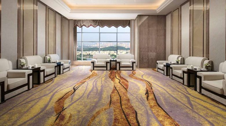 <b>Ramada by Wyndham Wuhan Dongxihu Meeting</b>. Images powered by <a href="https://iceportal.shijigroup.com/" title="IcePortal" target="_blank">IcePortal</a>.