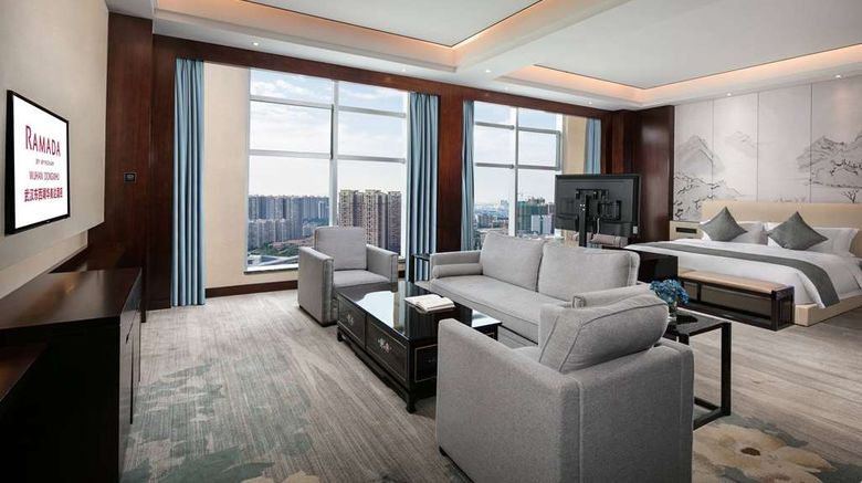 <b>Ramada by Wyndham Wuhan Dongxihu Suite</b>. Images powered by <a href="https://iceportal.shijigroup.com/" title="IcePortal" target="_blank">IcePortal</a>.