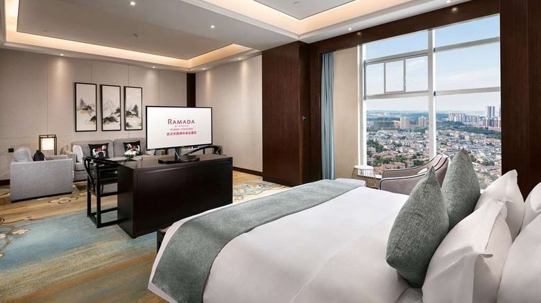 <b>Ramada by Wyndham Wuhan Dongxihu Suite</b>. Images powered by <a href="https://iceportal.shijigroup.com/" title="IcePortal" target="_blank">IcePortal</a>.
