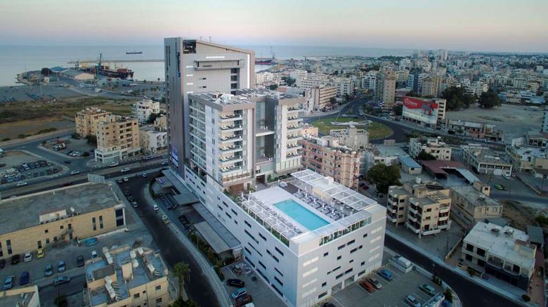 <b>Radisson Blu Hotel Larnaca Exterior</b>. Images powered by <a href="https://iceportal.shijigroup.com/" title="IcePortal" target="_blank">IcePortal</a>.