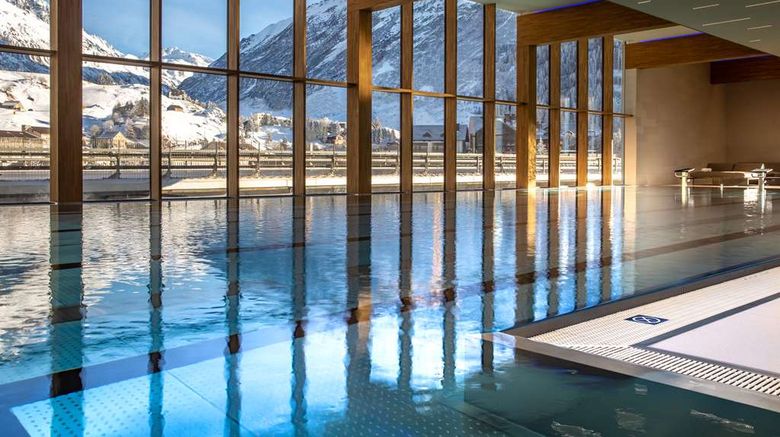 <b>Radisson Blu Hotel Reussen, Andermatt Pool</b>. Images powered by <a href="https://iceportal.shijigroup.com/" title="IcePortal" target="_blank">IcePortal</a>.
