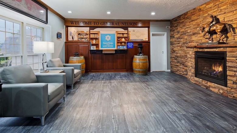 <b>SureStay by BW General Nelson Bardstown Lobby</b>. Images powered by <a href="https://iceportal.shijigroup.com/" title="IcePortal" target="_blank">IcePortal</a>.