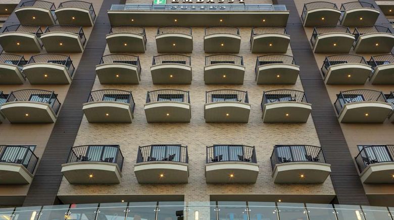 <b>Embassy Suites Grand Rapids Downtown Exterior</b>. Images powered by <a href="https://iceportal.shijigroup.com/" title="IcePortal" target="_blank">IcePortal</a>.
