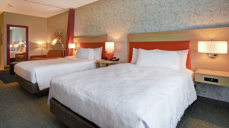 <b>Home2 Suites by Hilton Harvey Room</b>. Images powered by <a href="https://iceportal.shijigroup.com/" title="IcePortal" target="_blank">IcePortal</a>.
