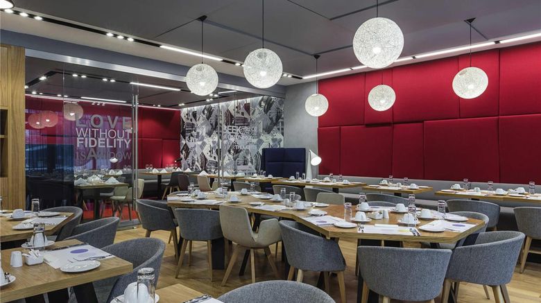<b>Novotel Almaty City Center Restaurant</b>. Images powered by <a href="https://iceportal.shijigroup.com/" title="IcePortal" target="_blank">IcePortal</a>.
