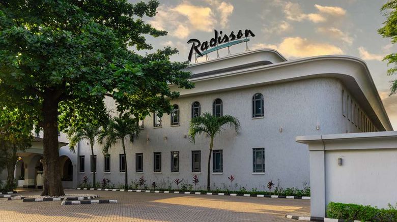 Radisson Hotel, Lagos Ikeja Exterior. Images powered by <a href="https://iceportal.shijigroup.com" target="_blank" rel="noopener">Ice Portal</a>.