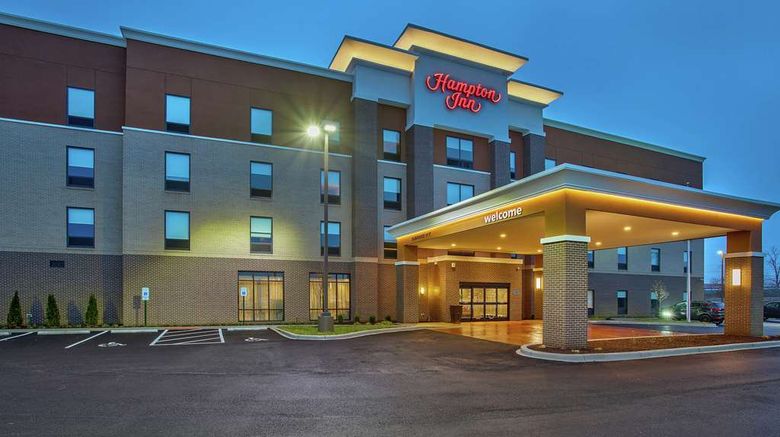 Hampton Inn Simpsonville Exterior. Images powered by <a href="https://iceportal.shijigroup.com" target="_blank" rel="noopener">Ice Portal</a>.