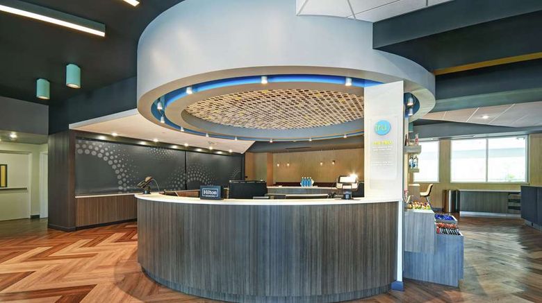 <b>Tru by Hilton Grand Rapids Airport Lobby</b>. Images powered by <a href="https://iceportal.shijigroup.com/" title="IcePortal" target="_blank">IcePortal</a>.