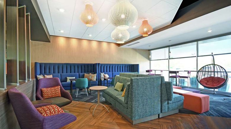 <b>Tru by Hilton Grand Rapids Airport Lobby</b>. Images powered by <a href="https://iceportal.shijigroup.com/" title="IcePortal" target="_blank">IcePortal</a>.