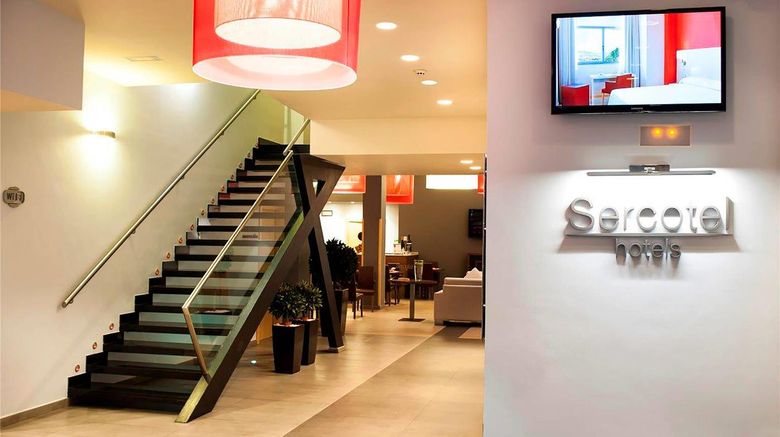 <b>Hotel Sercotel Portales Lobby</b>. Images powered by <a href="https://iceportal.shijigroup.com/" title="IcePortal" target="_blank">IcePortal</a>.