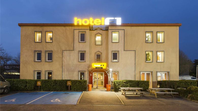 <b>HotelF1 Lyon Massieux Exterior</b>. Images powered by <a href="https://iceportal.shijigroup.com/" title="IcePortal" target="_blank">IcePortal</a>.