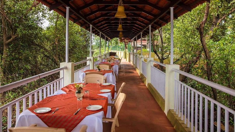<b>Mercure Goa Devaaya Retreat Restaurant</b>. Images powered by <a href="https://iceportal.shijigroup.com/" title="IcePortal" target="_blank">IcePortal</a>.