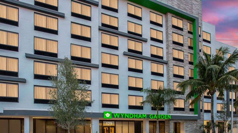 Wyndham Garden FLL Airport  and  Cruise Port Exterior. Images powered by <a href="https://iceportal.shijigroup.com" target="_blank" rel="noopener">Ice Portal</a>.