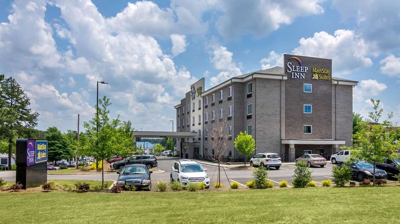 <b>Sleep Inn Newnan Exterior</b>. Images powered by <a href="https://iceportal.shijigroup.com/" title="IcePortal" target="_blank">IcePortal</a>.