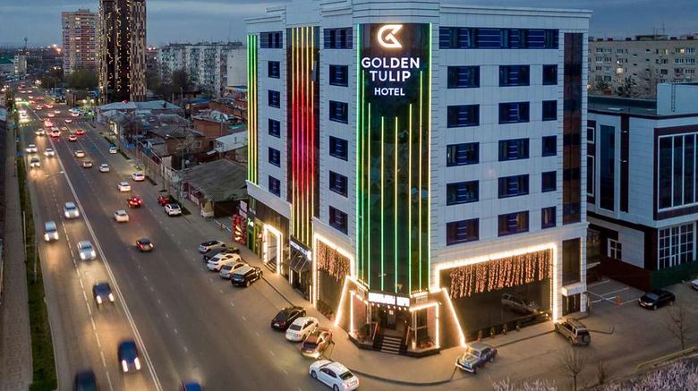 Golden Tulip Krasnodar Exterior. Images powered by <a href="https://iceportal.shijigroup.com" target="_blank" rel="noopener">Ice Portal</a>.