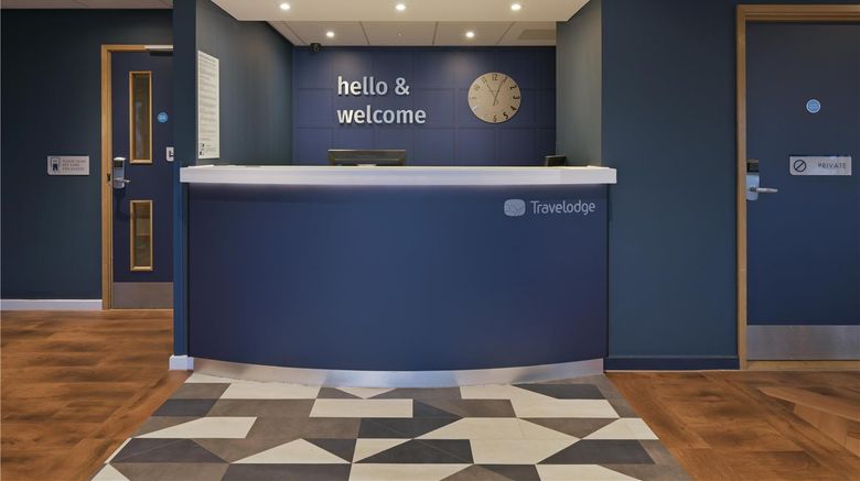 <b>Travelodge Highbridge Burnham-on-Sea Lobby</b>. Images powered by <a href="https://iceportal.shijigroup.com/" title="IcePortal" target="_blank">IcePortal</a>.