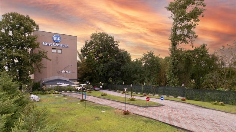 <b>Best Western Air Hotel Linate Exterior</b>. Images powered by <a href="https://iceportal.shijigroup.com/" title="IcePortal" target="_blank">IcePortal</a>.
