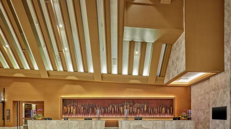<b>DoubleTree by Hilton Shanwei Lobby</b>. Images powered by <a href="https://iceportal.shijigroup.com/" title="IcePortal" target="_blank">IcePortal</a>.