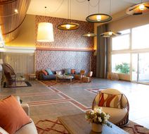 Grand Hotel Les Flamants Roses Lobby