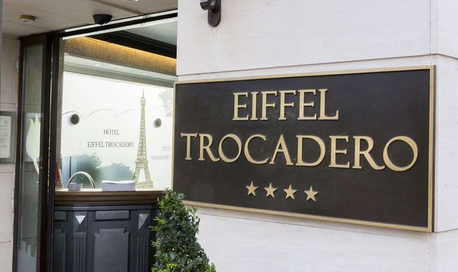Hotel Eiffel Trocadero Exterior