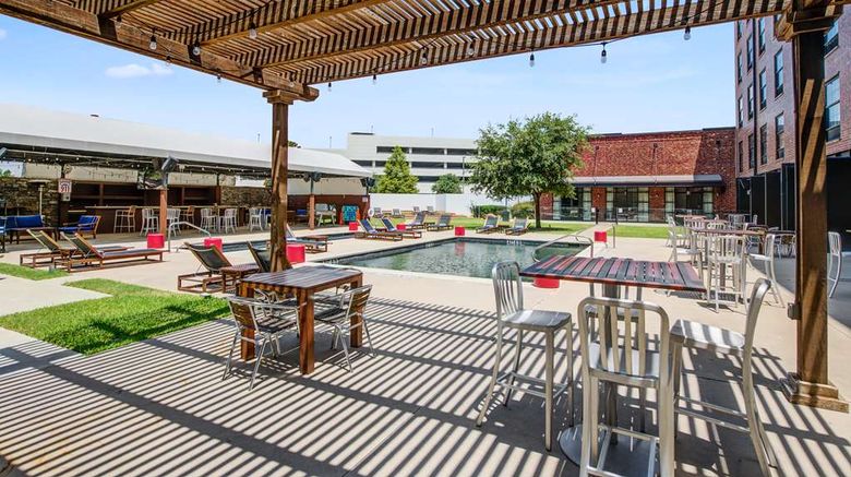 NYLO Las Colinas, a Tapestry Hotel Exterior. Images powered by <a href="https://iceportal.shijigroup.com" target="_blank" rel="noopener">Ice Portal</a>.