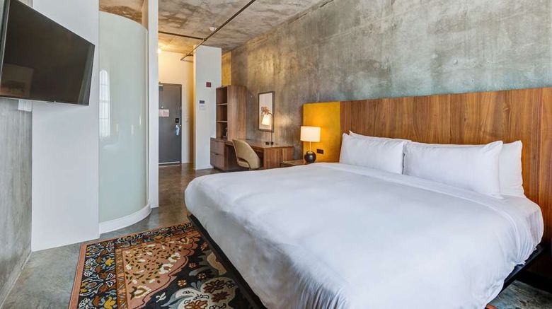 <b>NYLO Dallas Plano, a Tapestry Hotel Room</b>. Images powered by <a href="https://iceportal.shijigroup.com/" title="IcePortal" target="_blank">IcePortal</a>.