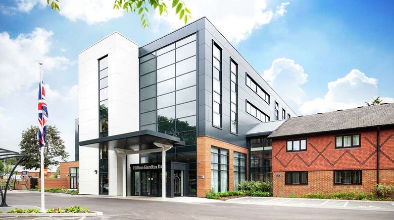 Hilton Garden Inn Abingdon Oxford Exterior. Images powered by <a href="https://iceportal.shijigroup.com" target="_blank" rel="noopener">Ice Portal</a>.