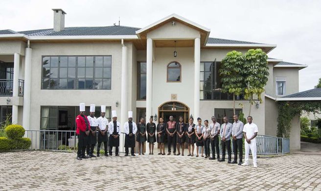 The Bishops House Rwanda Exterior