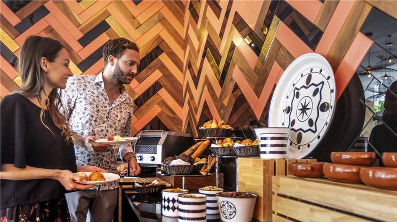 <b>Aparthotel Adagio Casablanca City Ctr Restaurant</b>. Images powered by <a href="https://iceportal.shijigroup.com/" title="IcePortal" target="_blank">IcePortal</a>.