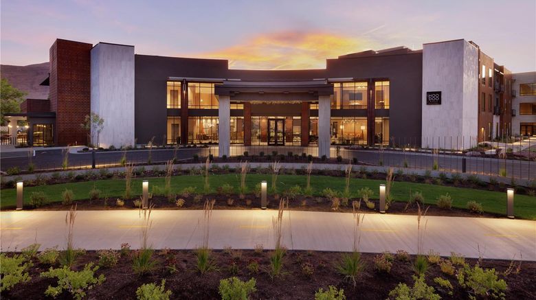 Hoodoo Moab, Curio Collection by Hilton Exterior. Images powered by <a href="https://iceportal.shijigroup.com" target="_blank" rel="noopener">Ice Portal</a>.