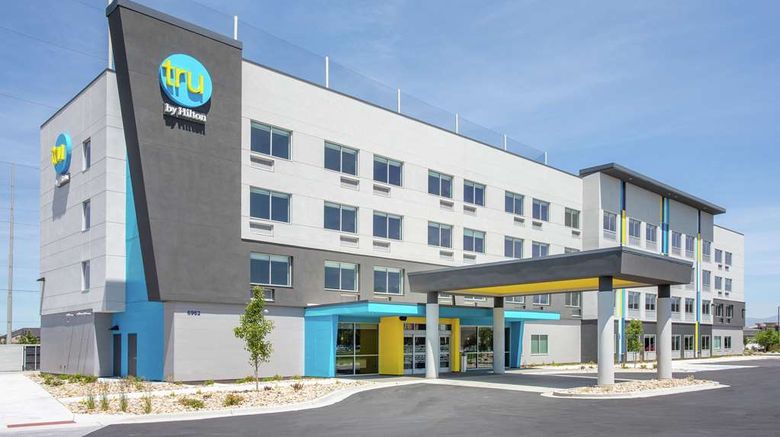 <b>Tru by Hilton Salt Lake City Midvale Exterior</b>. Images powered by <a href="https://iceportal.shijigroup.com/" title="IcePortal" target="_blank">IcePortal</a>.