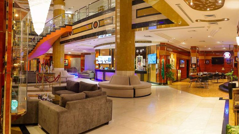 <b>Golden Tulip Shakreen Hotel Lobby</b>. Images powered by <a href="https://iceportal.shijigroup.com/" title="IcePortal" target="_blank">IcePortal</a>.