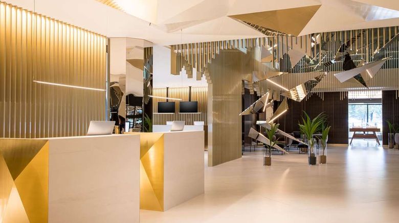 <b>Grand Hyatt Barcelona Lobby</b>. Images powered by <a href=https://www.travelagewest.com/Hotels/Barcelona/