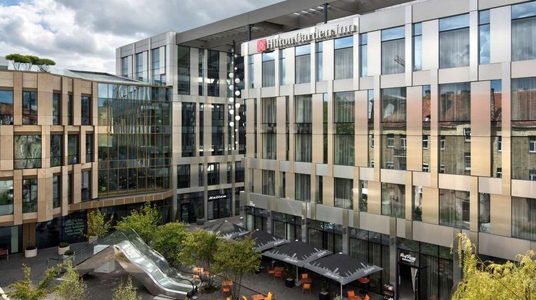 Hilton Garden Inn Vilnius City Centre Exterior. Images powered by <a href="https://iceportal.shijigroup.com" target="_blank" rel="noopener">Ice Portal</a>.