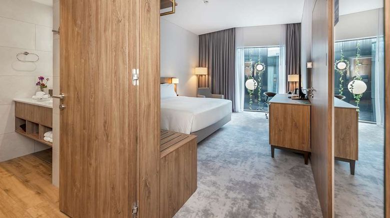 <b>Hilton Garden Inn Vilnius City Centre Room</b>. Images powered by <a href="https://iceportal.shijigroup.com/" title="IcePortal" target="_blank">IcePortal</a>.