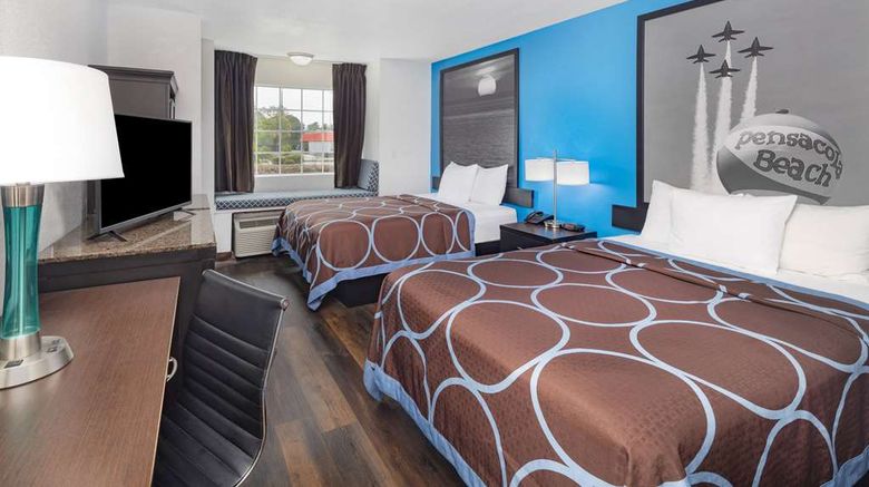 <b>Super 8 by Wyndham Pensacola Room</b>. Images powered by <a href="https://iceportal.shijigroup.com/" title="IcePortal" target="_blank">IcePortal</a>.