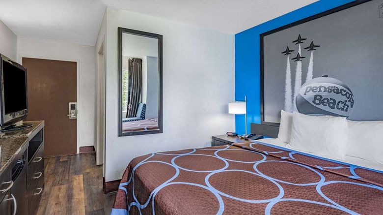 <b>Super 8 by Wyndham Pensacola Room</b>. Images powered by <a href="https://iceportal.shijigroup.com/" title="IcePortal" target="_blank">IcePortal</a>.