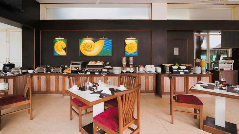 <b>Clarion Hotel Ocean Palms Goa Restaurant</b>. Images powered by <a href="https://iceportal.shijigroup.com/" title="IcePortal" target="_blank">IcePortal</a>.