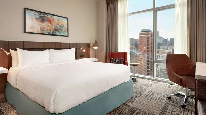 <b>Hilton Garden Inn Chicago Downtown South Room</b>. Images powered by <a href="https://iceportal.shijigroup.com/" title="IcePortal" target="_blank">IcePortal</a>.