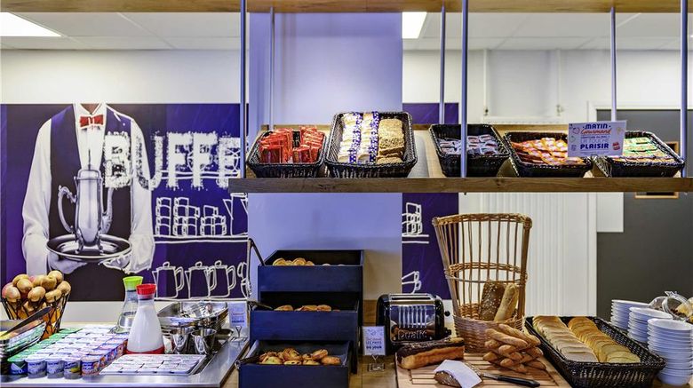 <b>Ibis Budget Saint Etienne Centre Gare Restaurant</b>. Images powered by <a href="https://iceportal.shijigroup.com/" title="IcePortal" target="_blank">IcePortal</a>.