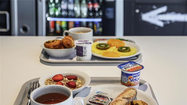 <b>Ibis Budget Saint Etienne Centre Gare Restaurant</b>. Images powered by <a href="https://iceportal.shijigroup.com/" title="IcePortal" target="_blank">IcePortal</a>.