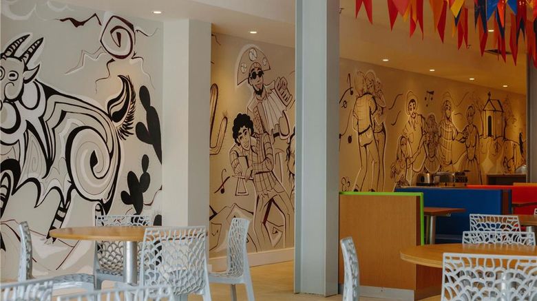 <b>Ibis Styles Campina Grande Hotel Restaurant</b>. Images powered by <a href="https://iceportal.shijigroup.com/" title="IcePortal" target="_blank">IcePortal</a>.
